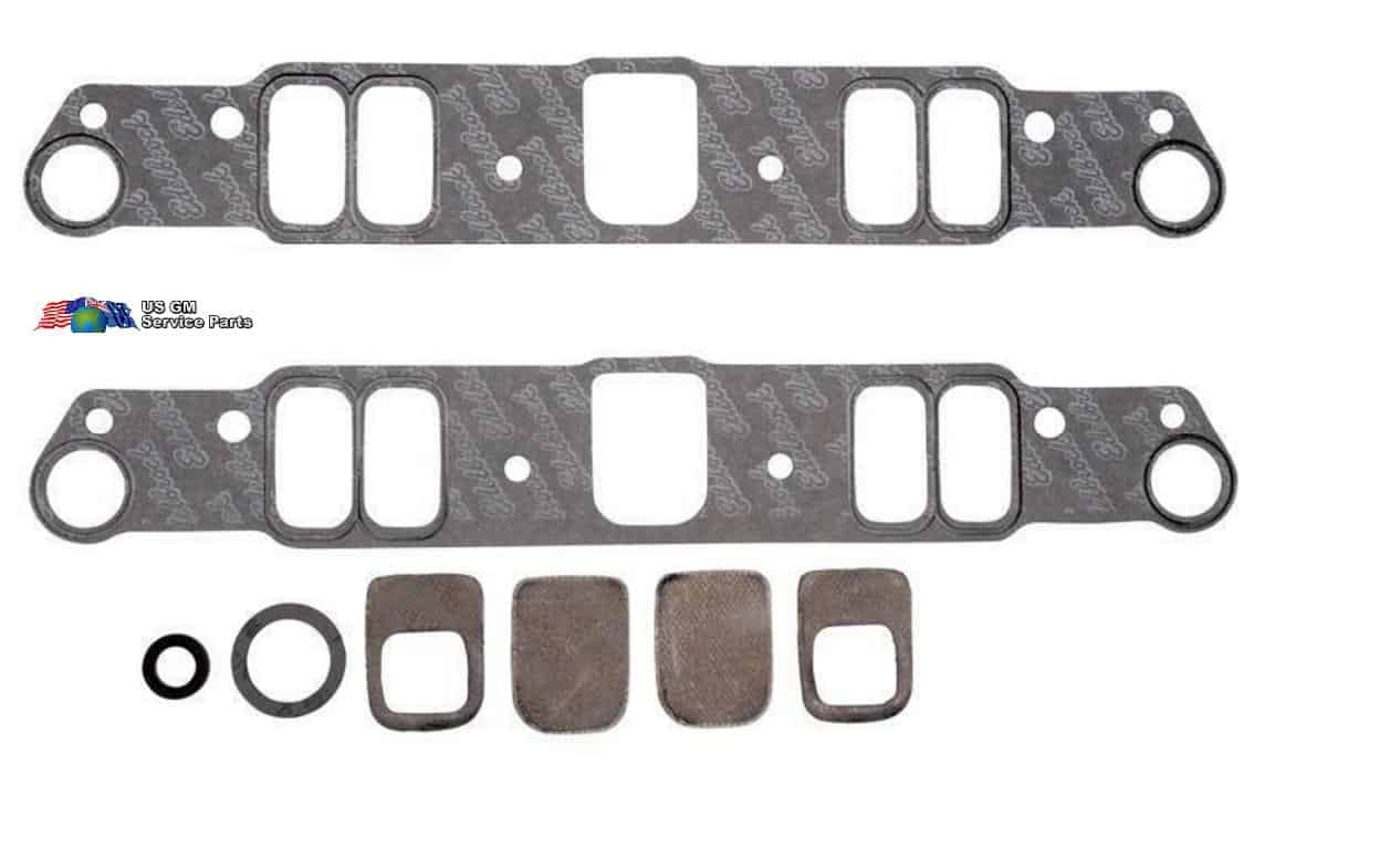 Intake Manifold Gasket: Pontiac V8 61-79